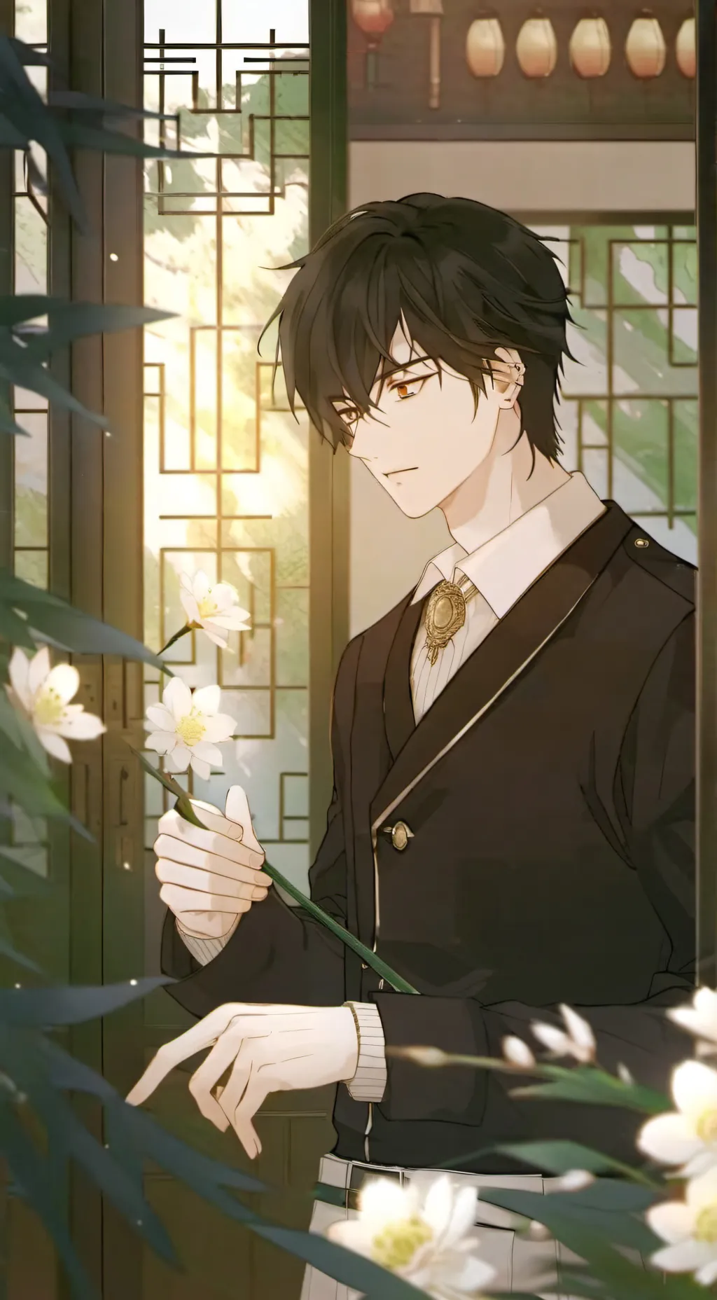 ai character: Alexander  background