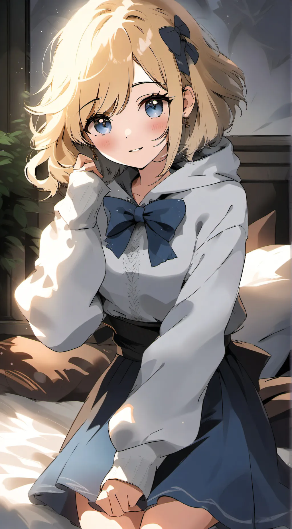 ai character: Bloom background