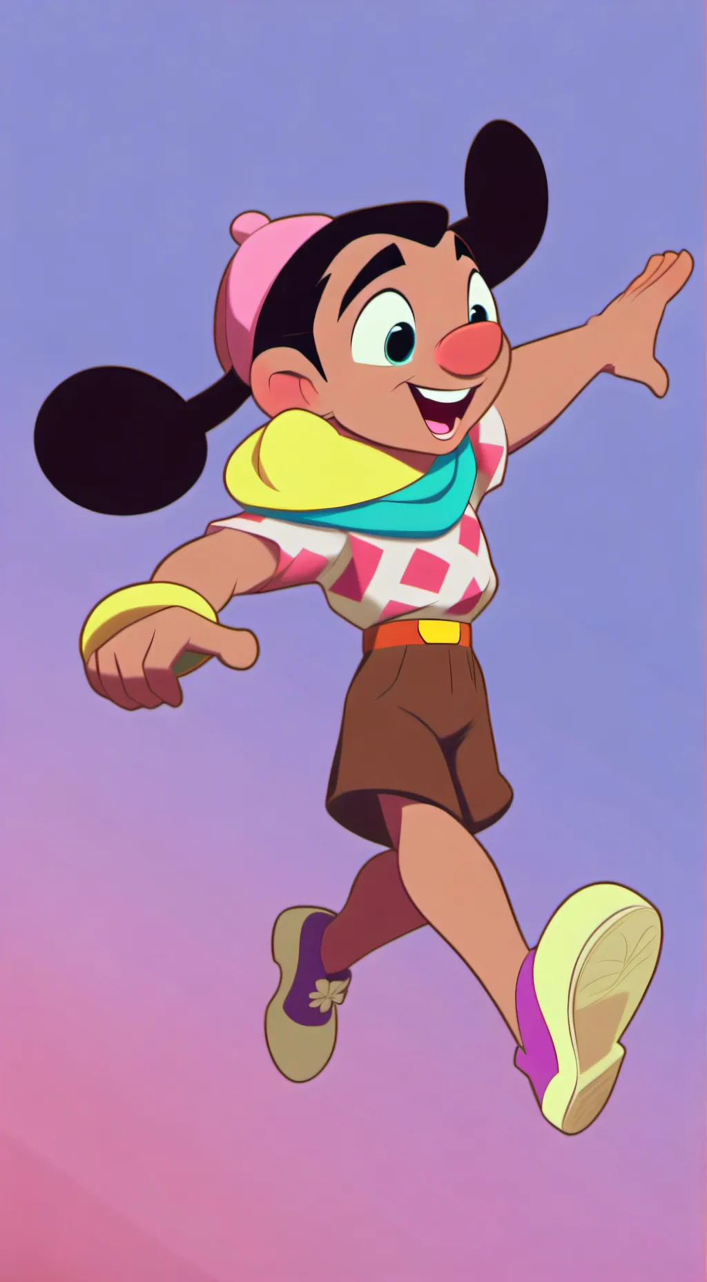 ai character: bosque background