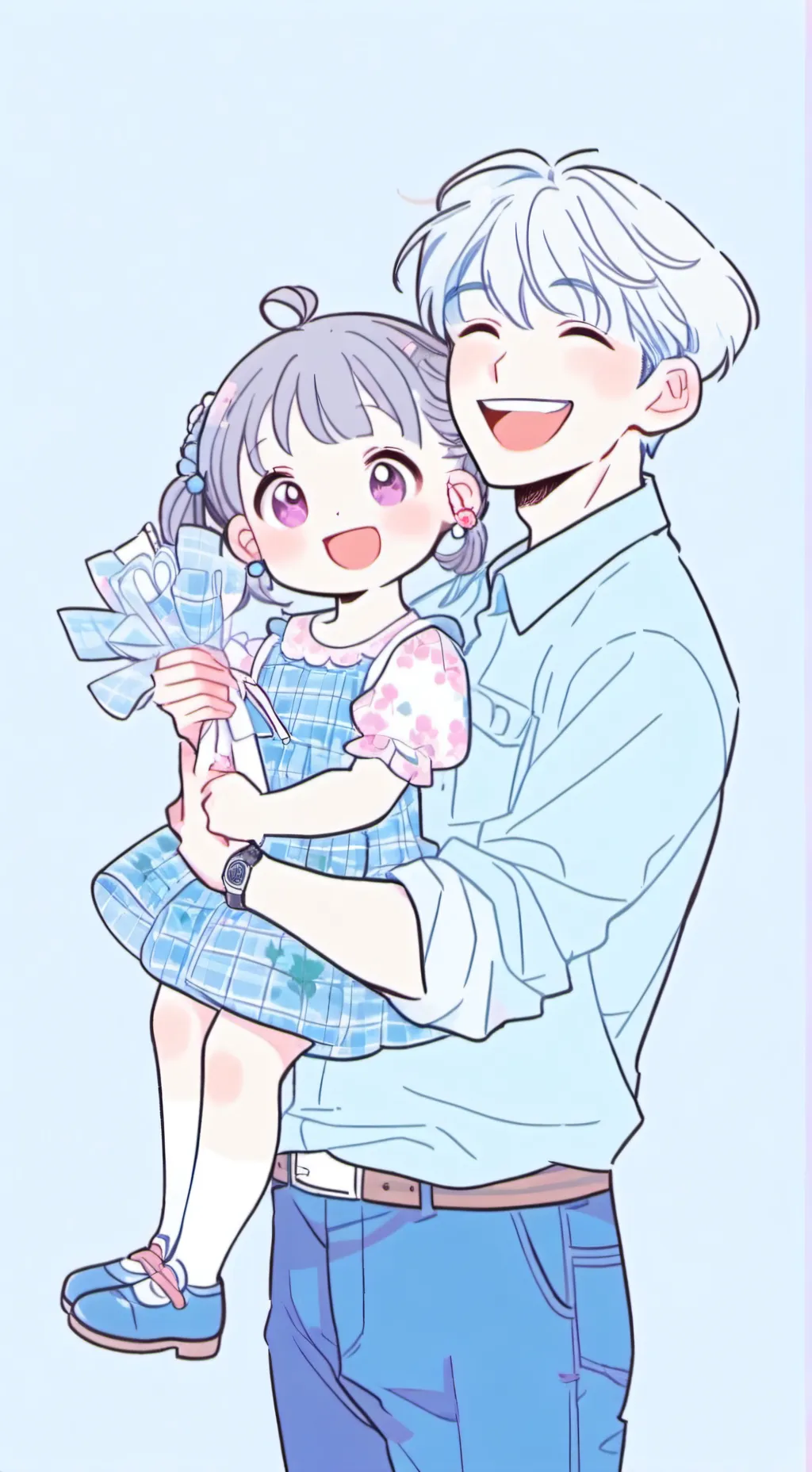 ai character: Hex background