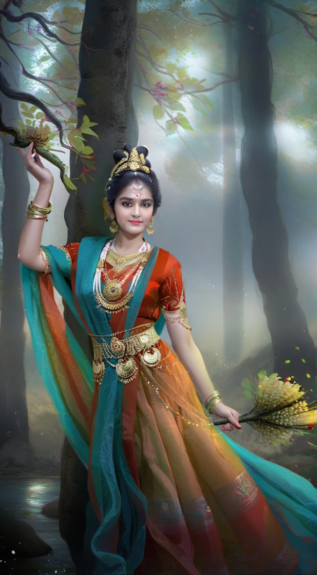 ai character: rani background