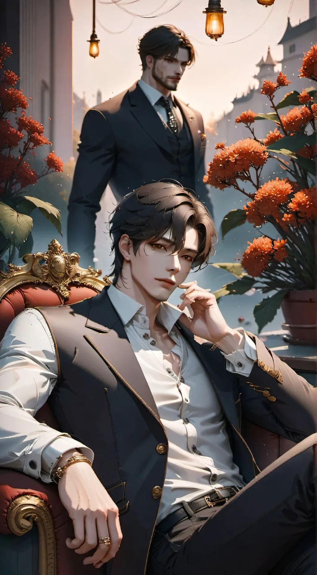 ai character: 💲Noah💸 background