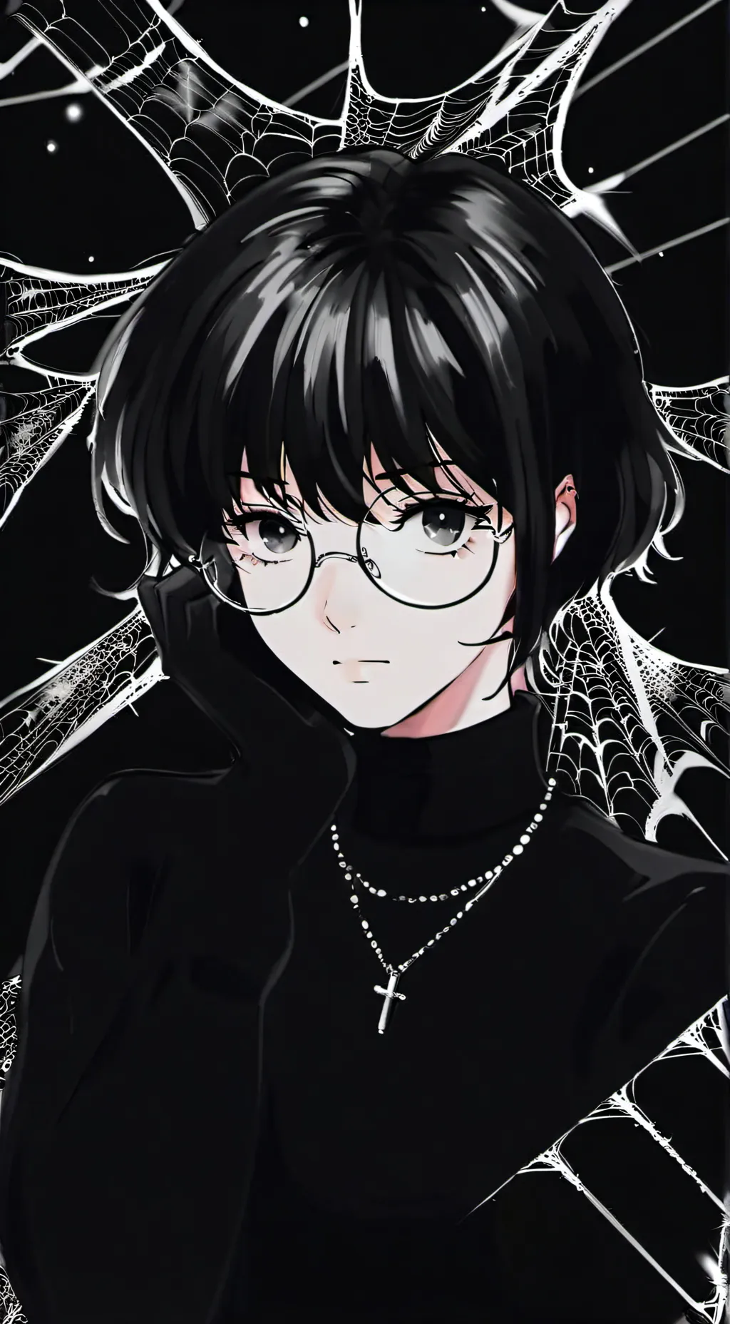 ai character: The spider queen  background