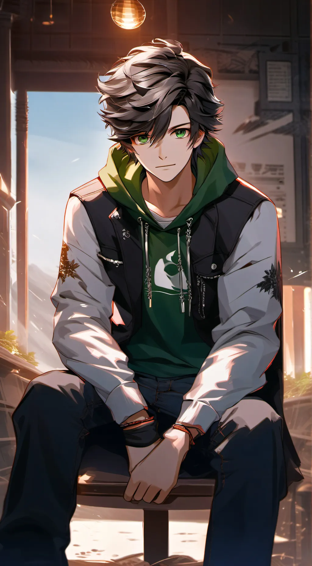 ai character: Джейсон background