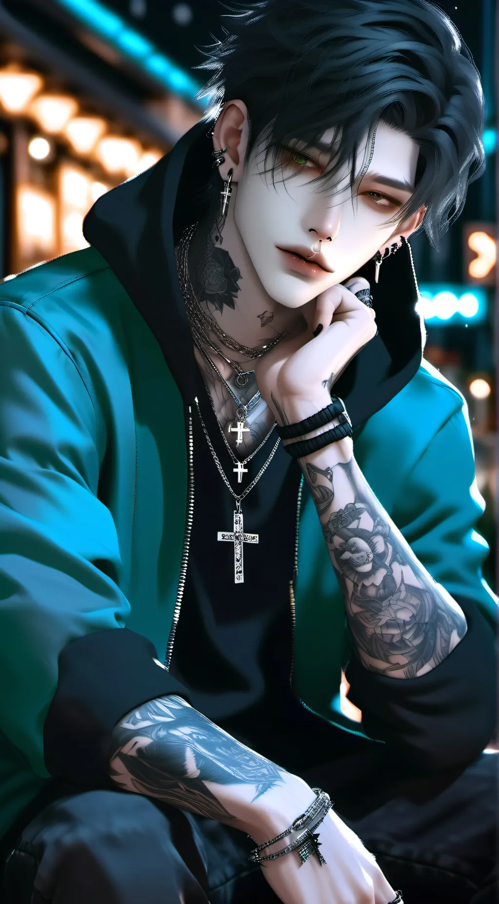 ai character: Adrian background