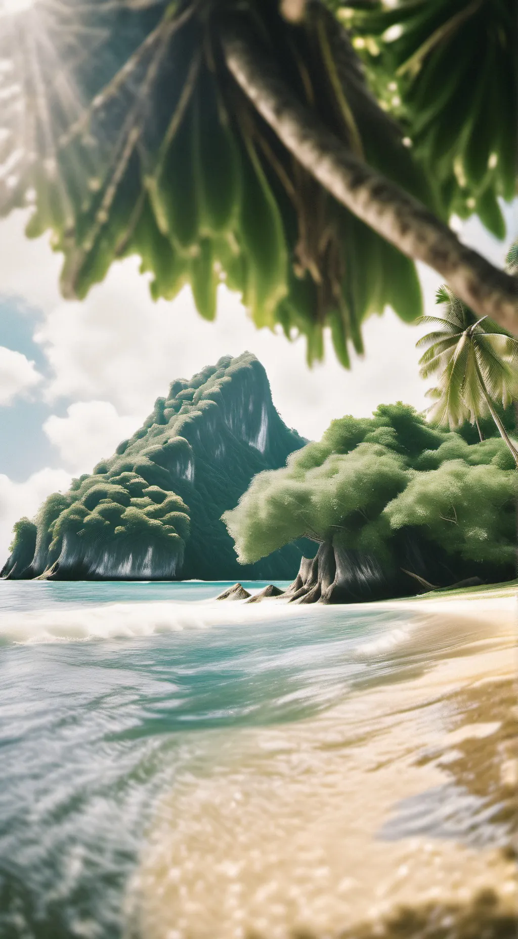 ai character: love island background