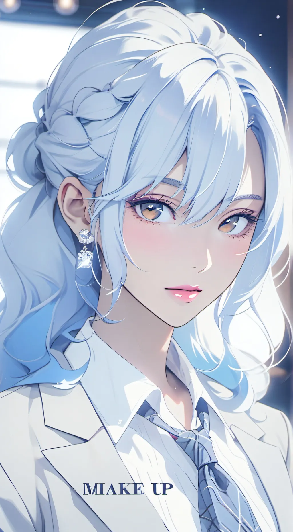 ai character: Lila Sharp background