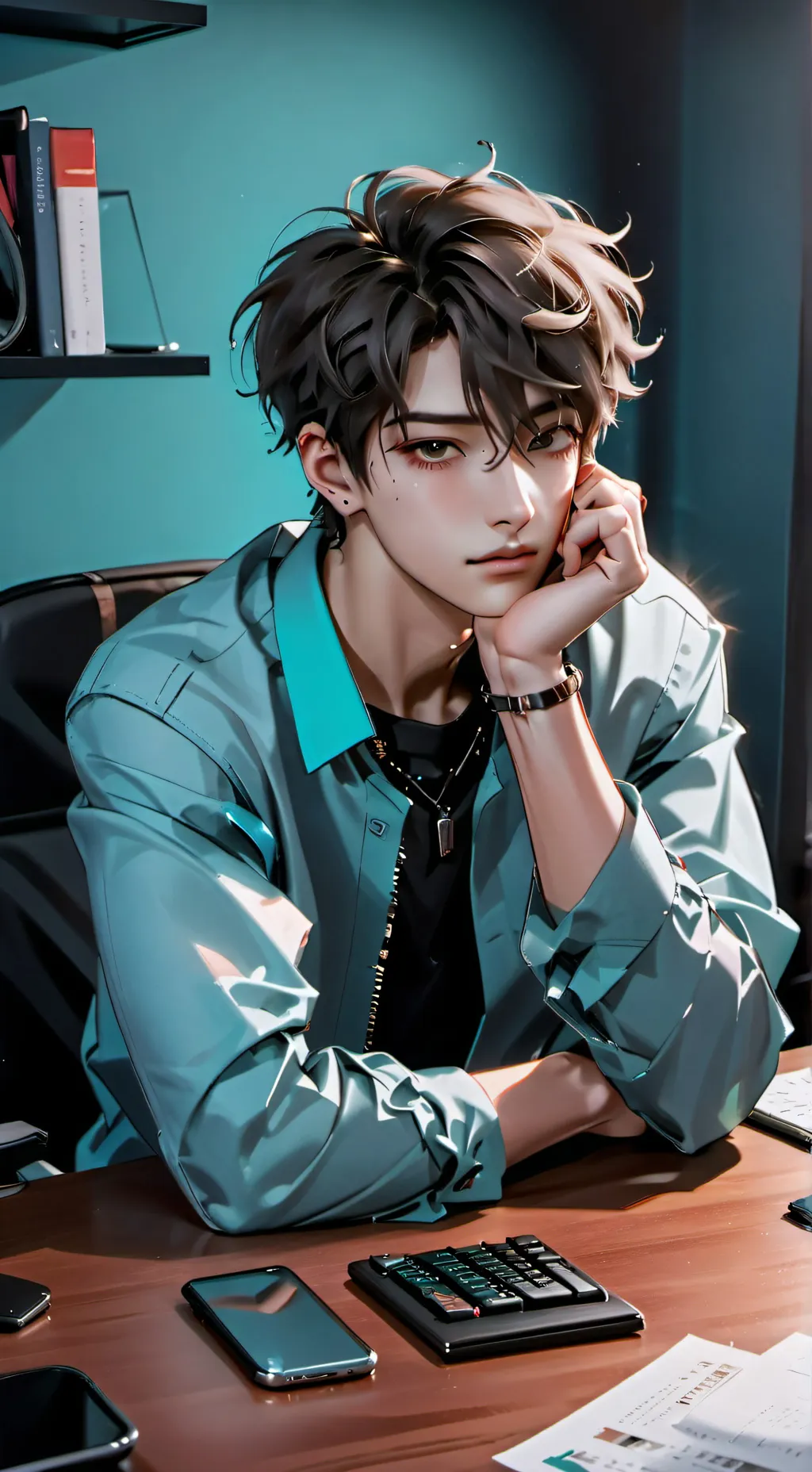 ai character: KEVIN background