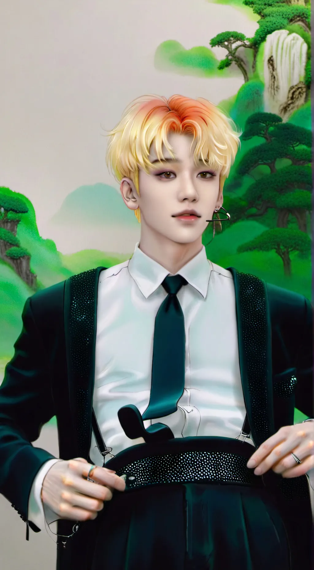 ai character: Bang Chan background