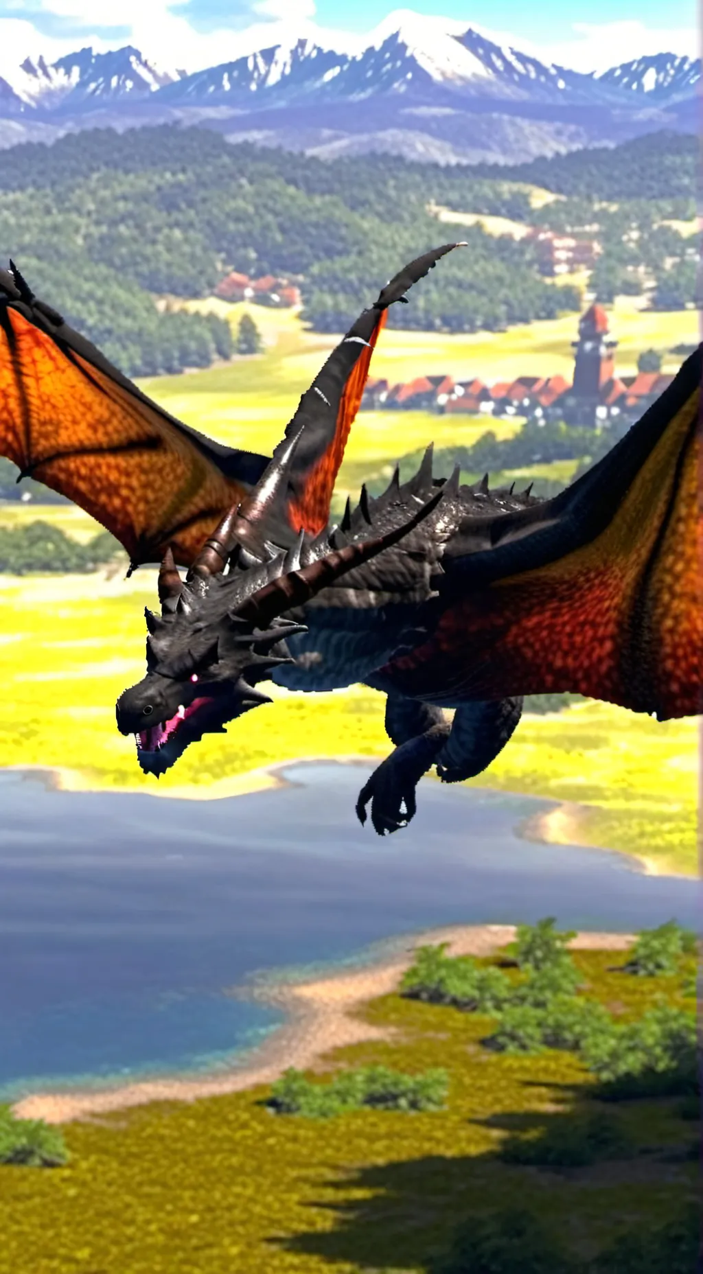 ai character: Wings of fire lab  background