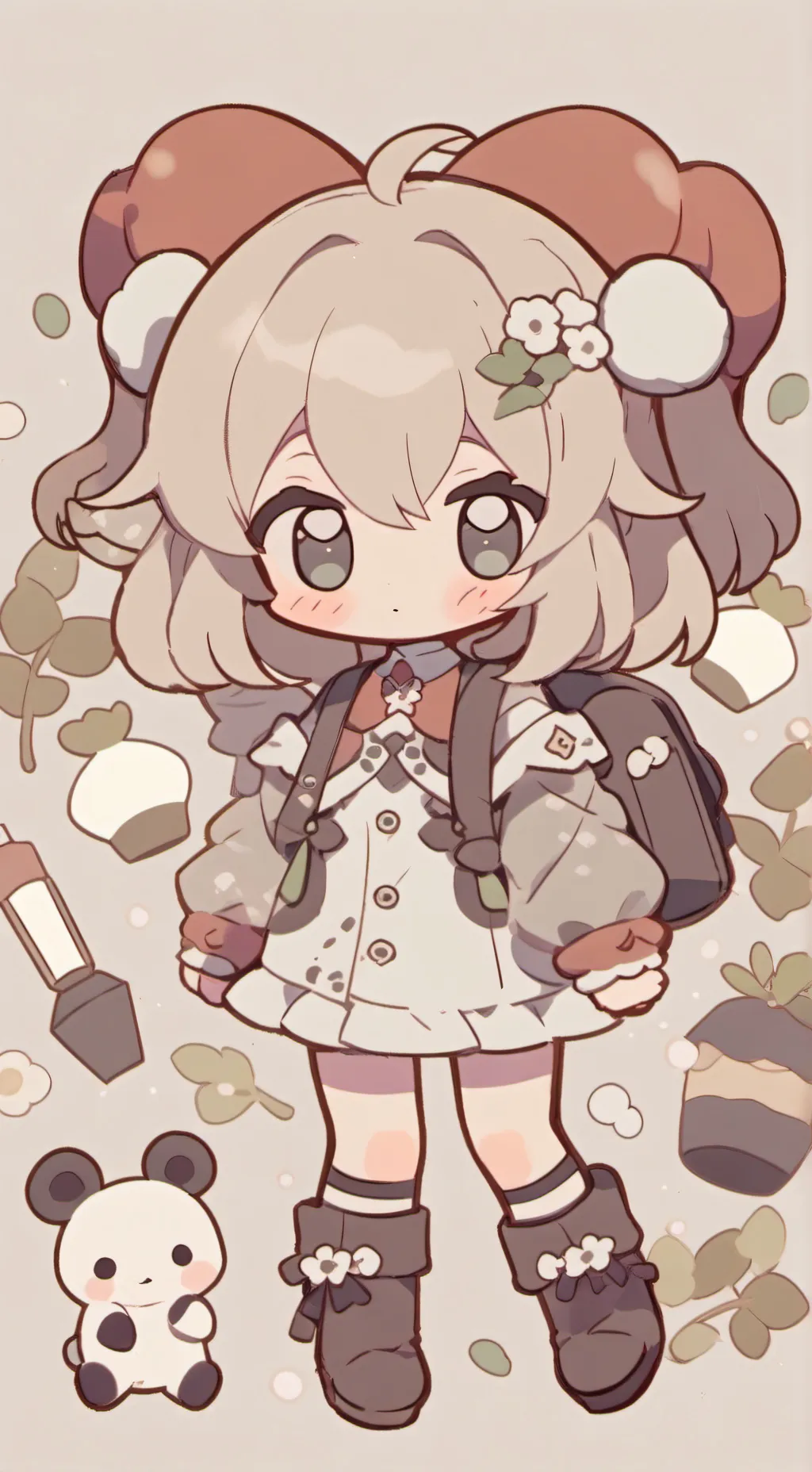 ai character: Оля background