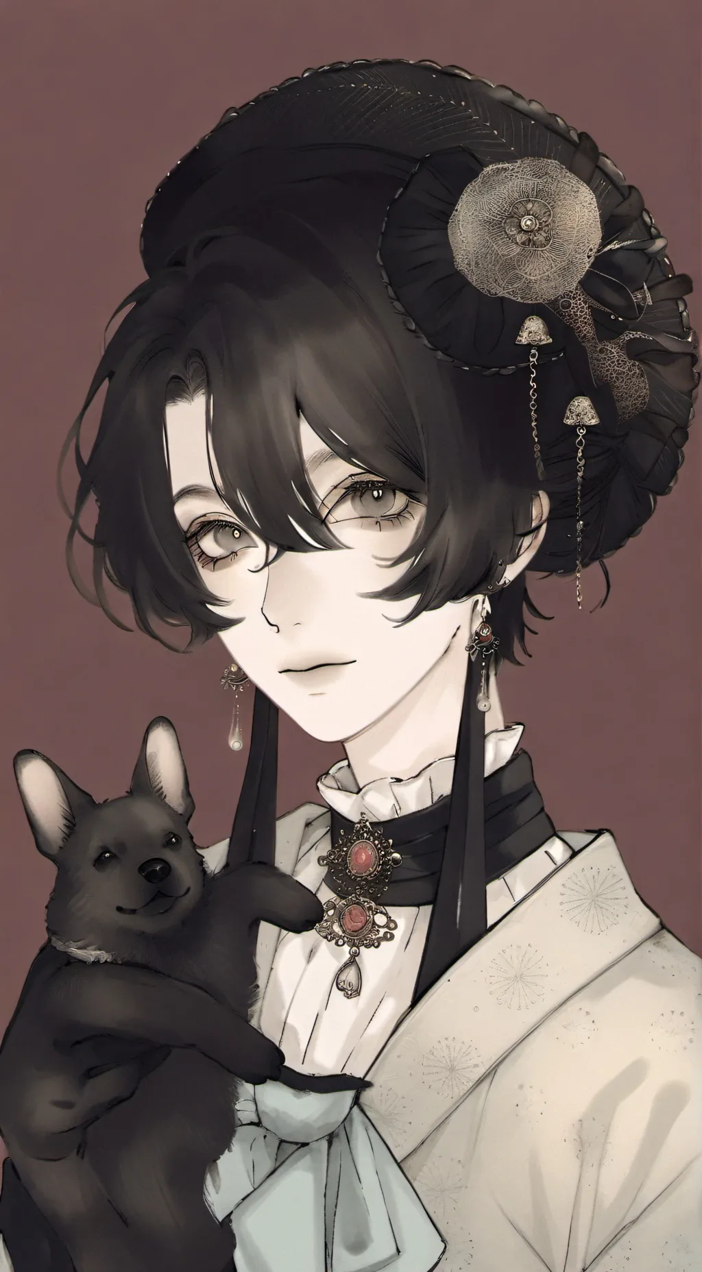 ai character: jamon background