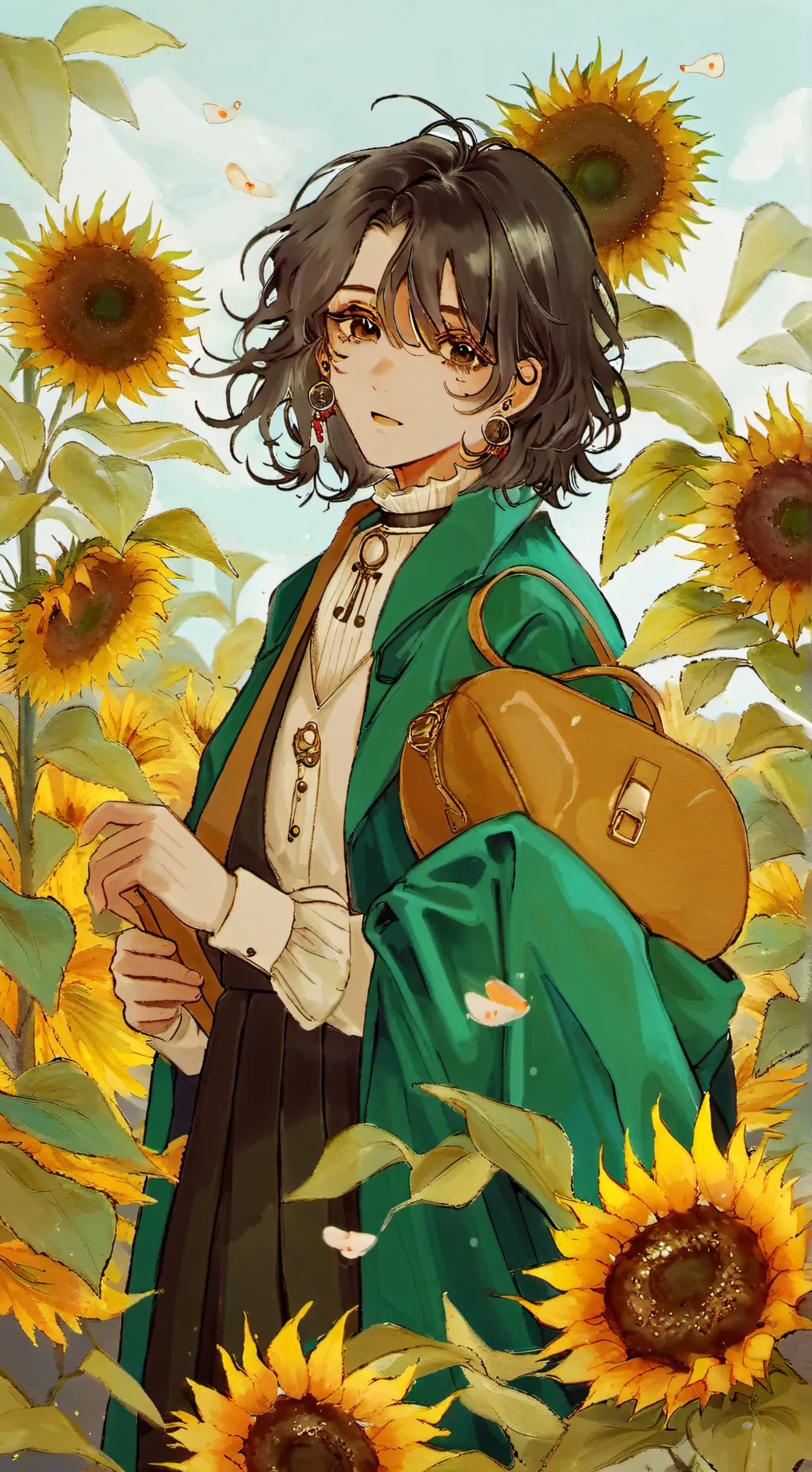 ai character: Mha thoughts.  background