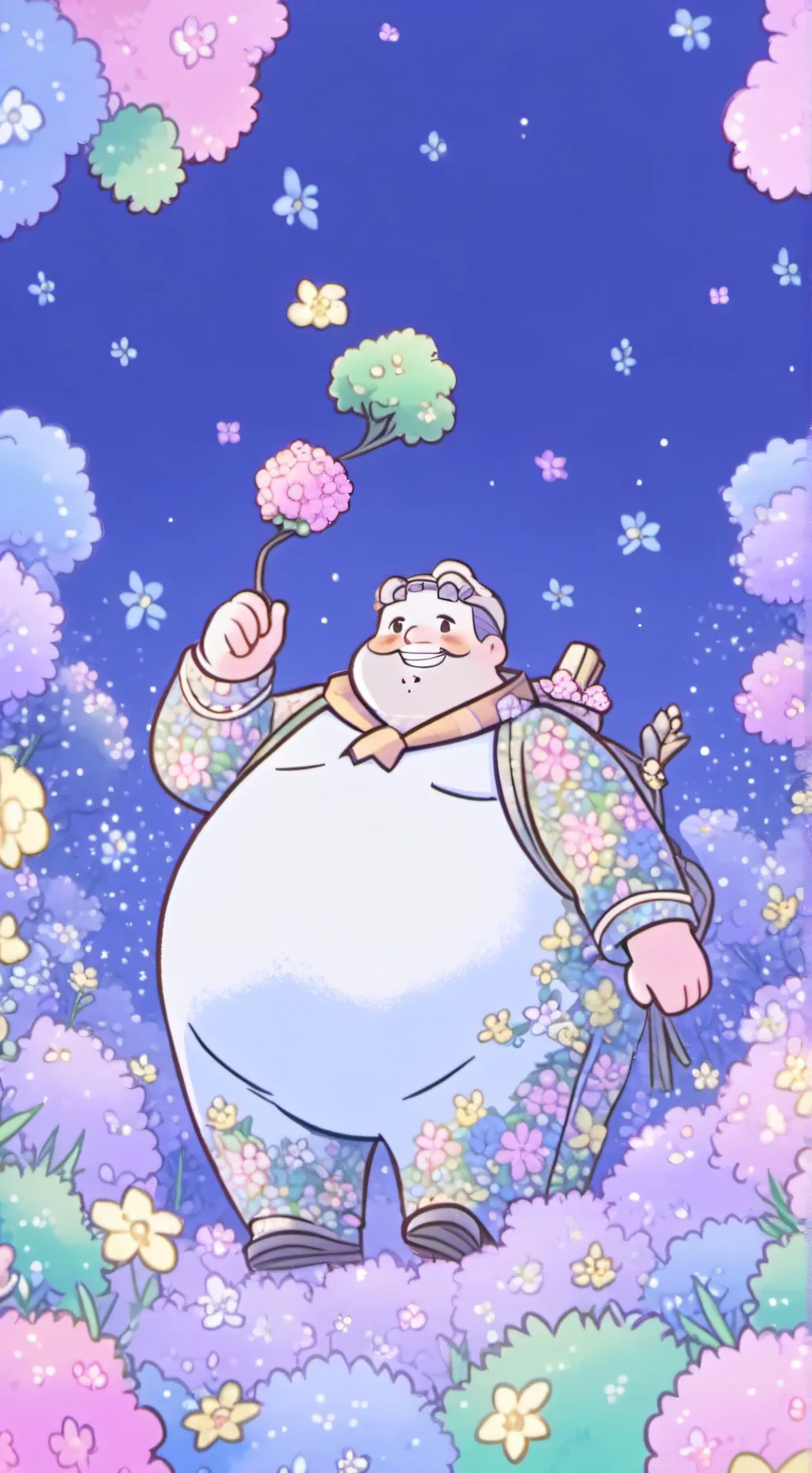 ai character: caseoh background