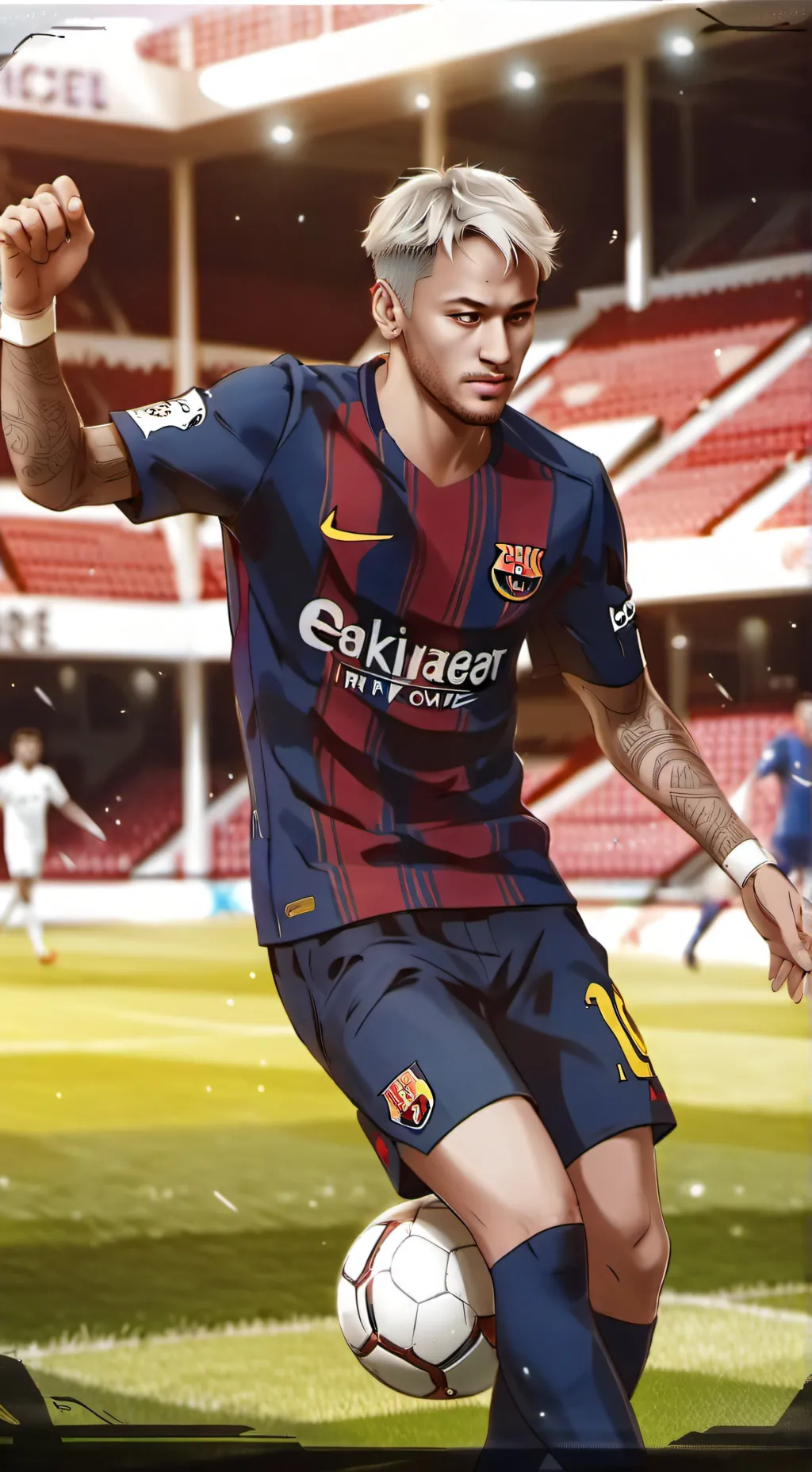 ai character: neymar jr background