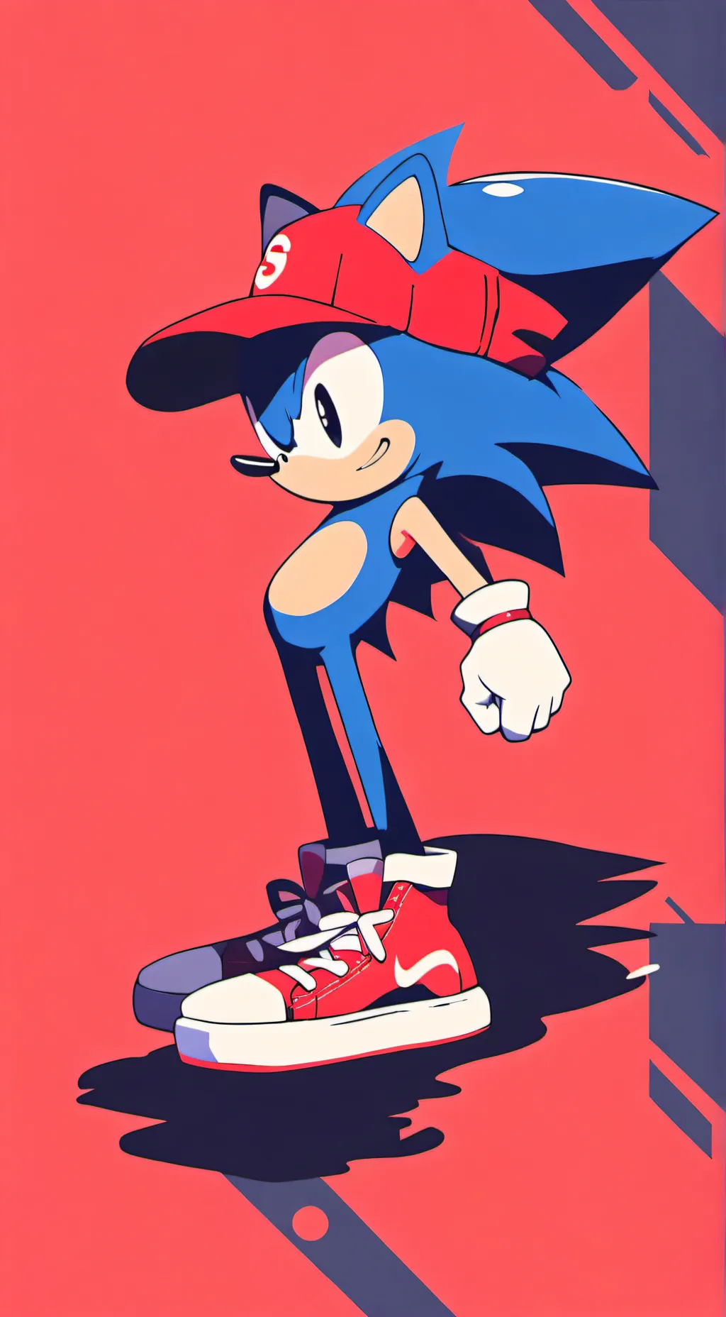 ai character: Amy rose background