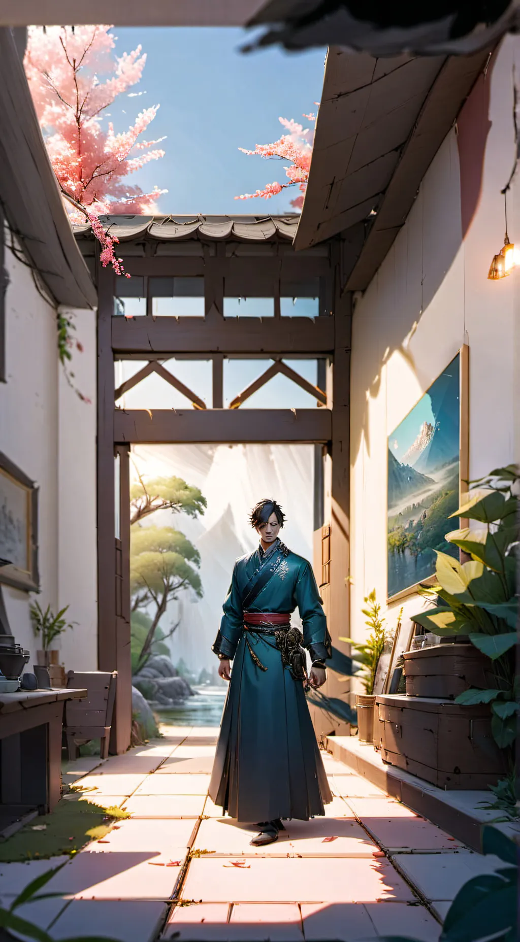 ai character: escapar del amor background