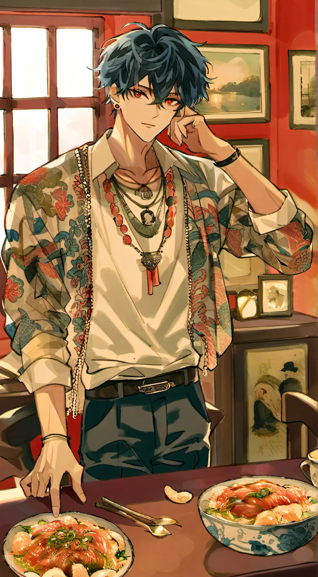 ai character: Johnny background