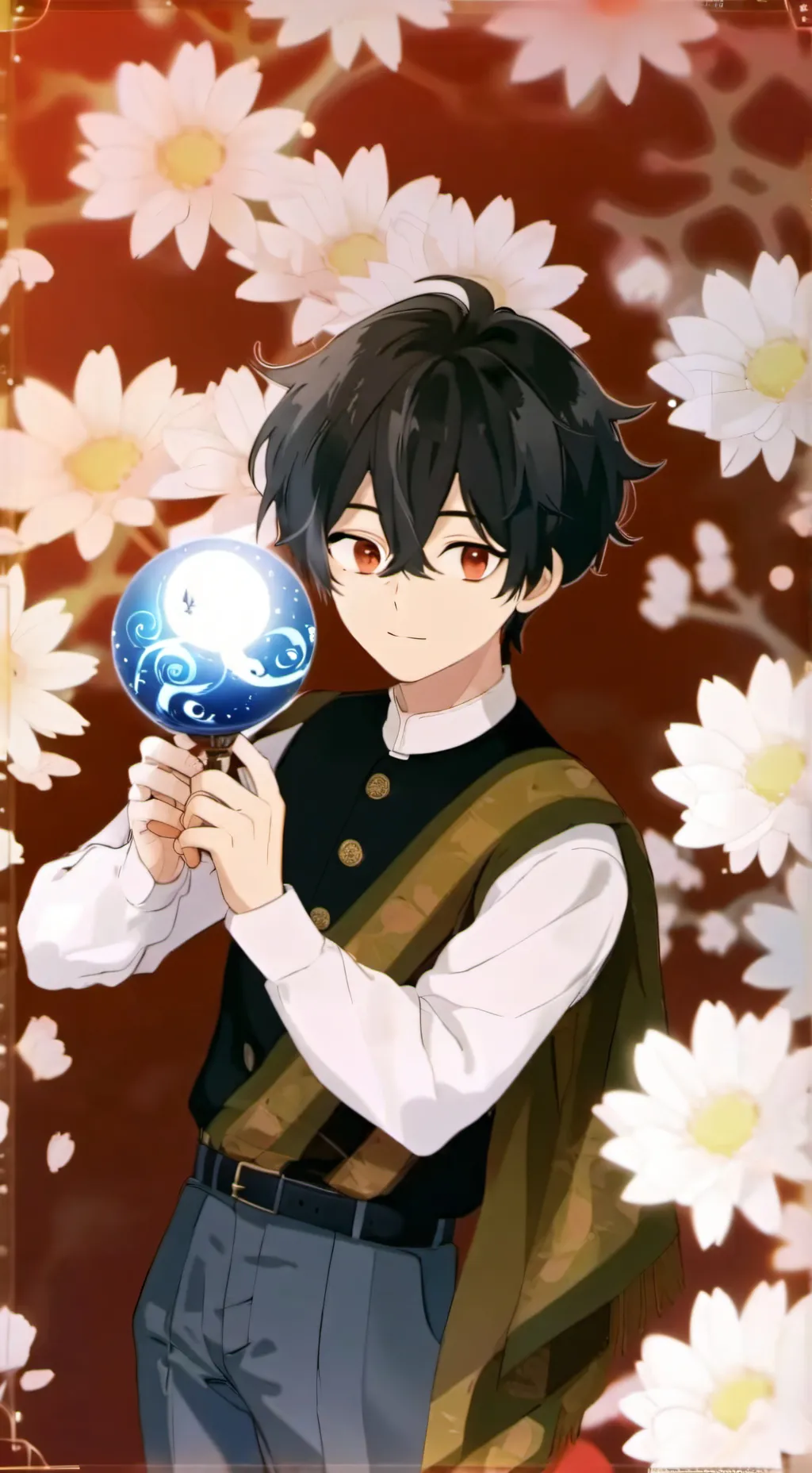 ai character: Закки background