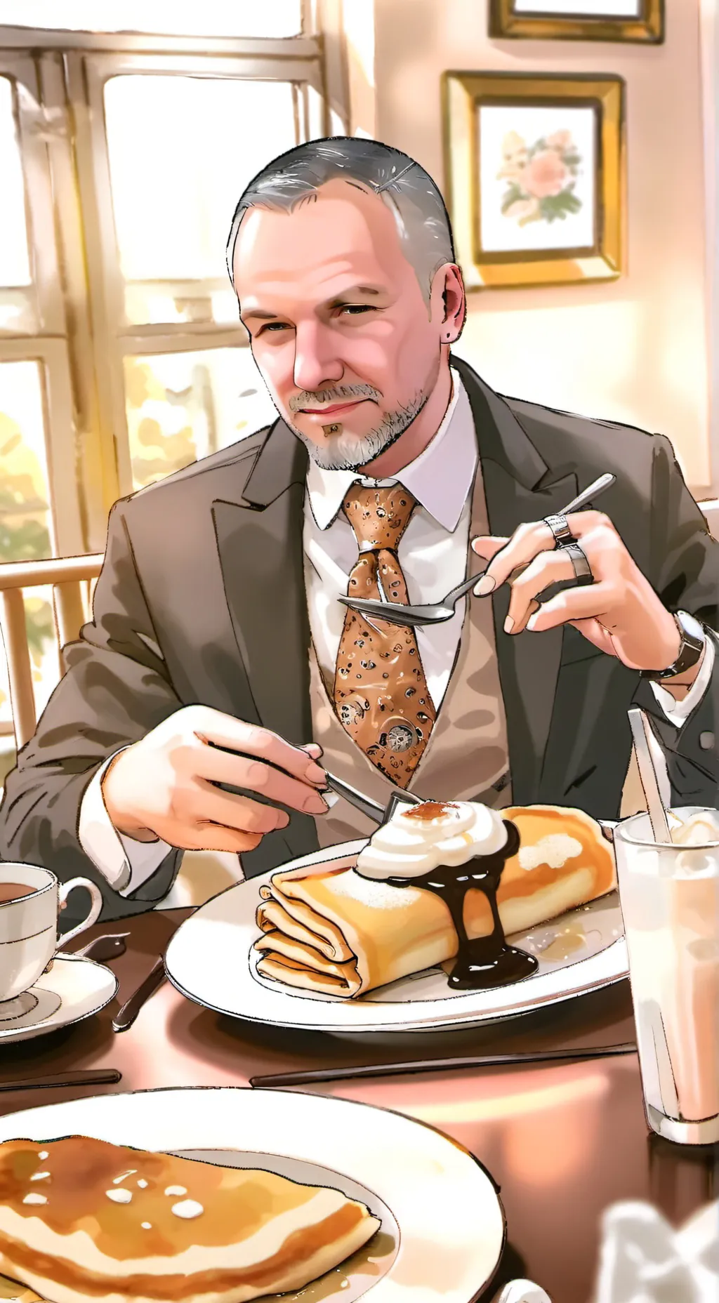 ai character: Henry background