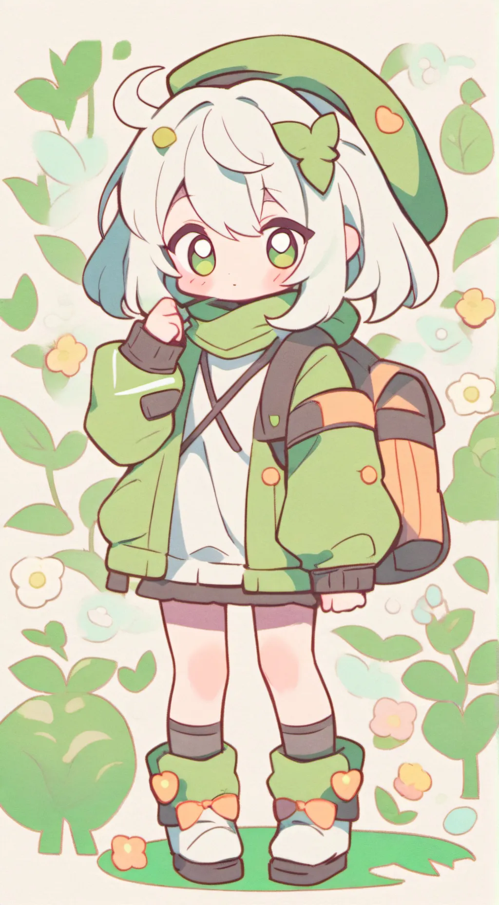 ai character: katsuki bakugo background