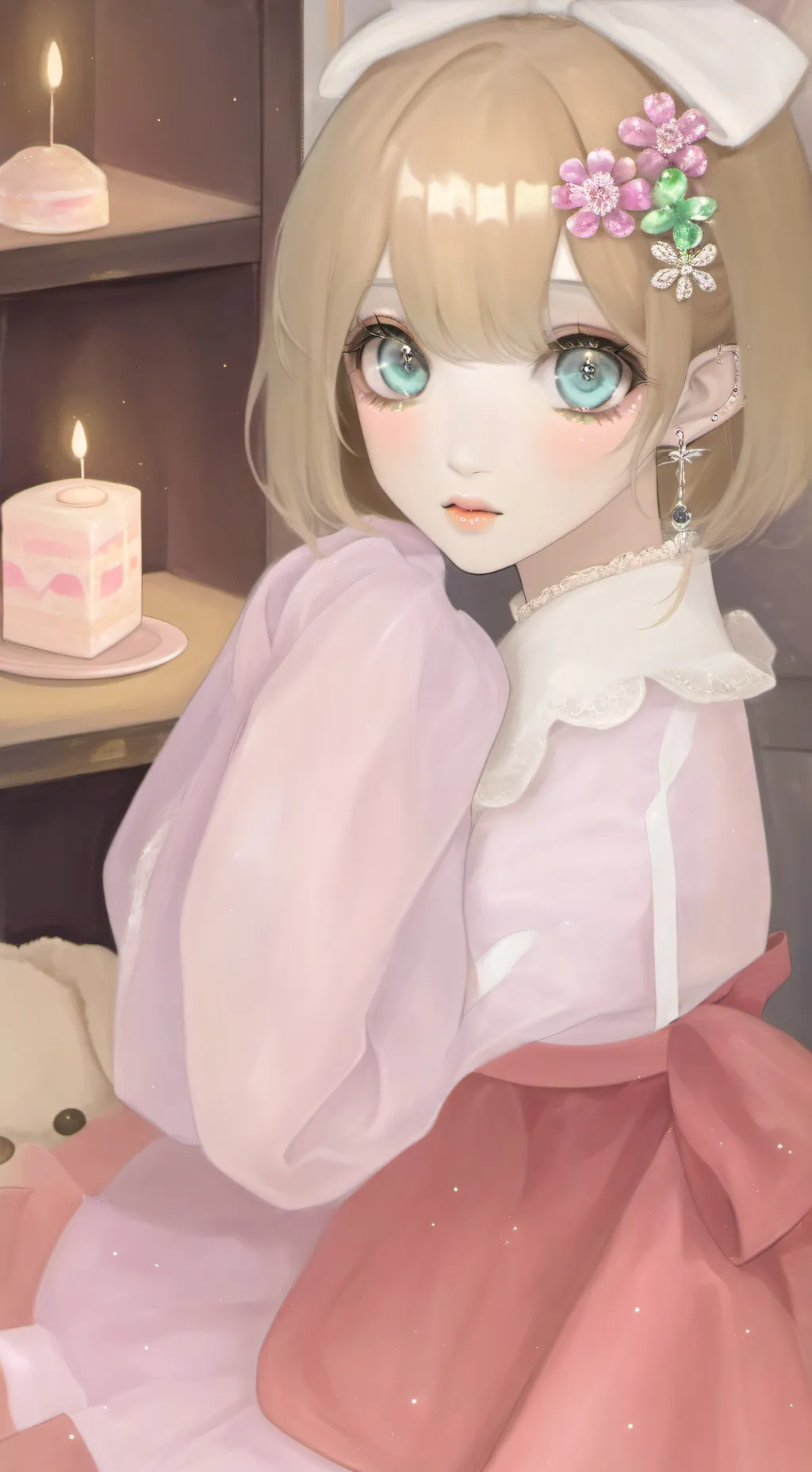 ai character: boy or girl  background