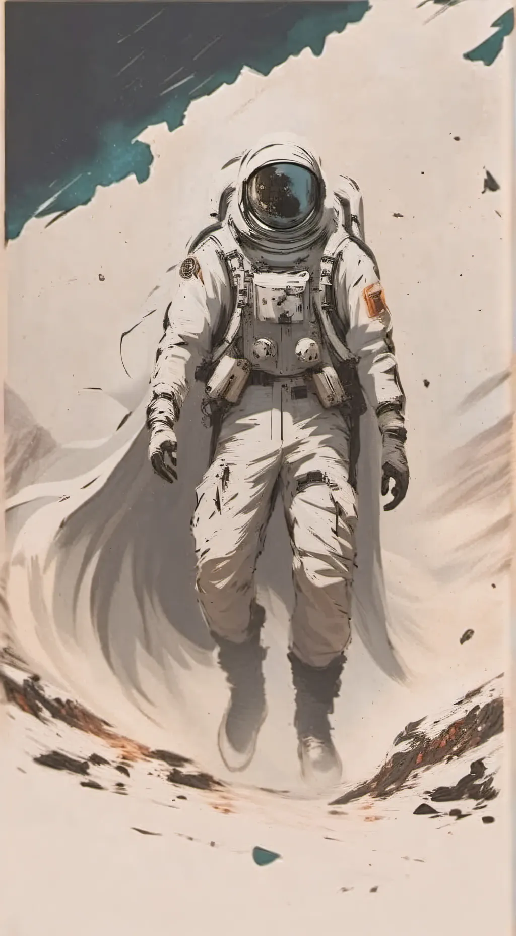 ai character: Gray Ghost background