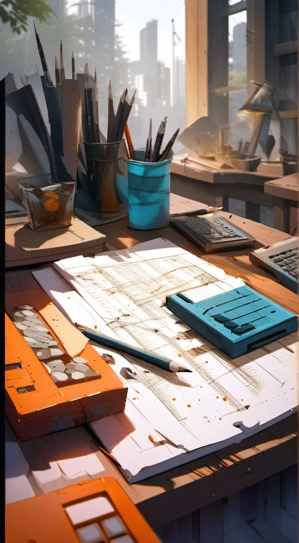 ai character: Калькулятор background