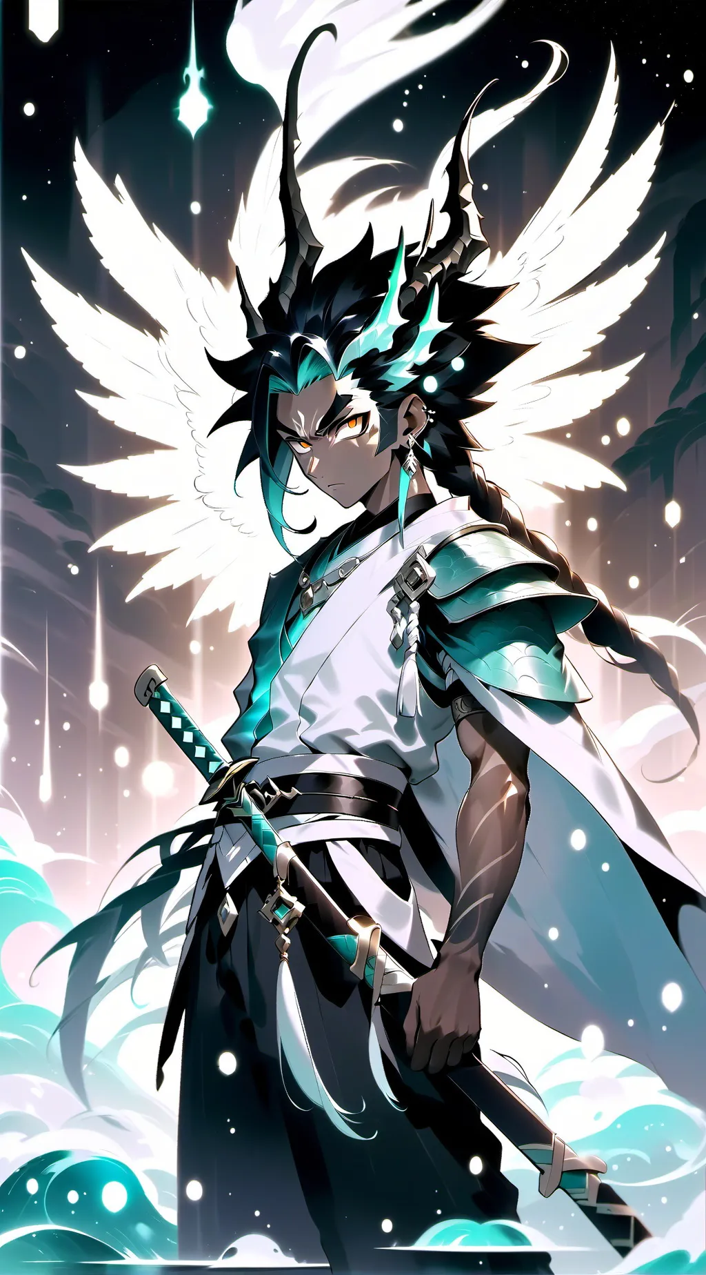 ai character: ensure  background