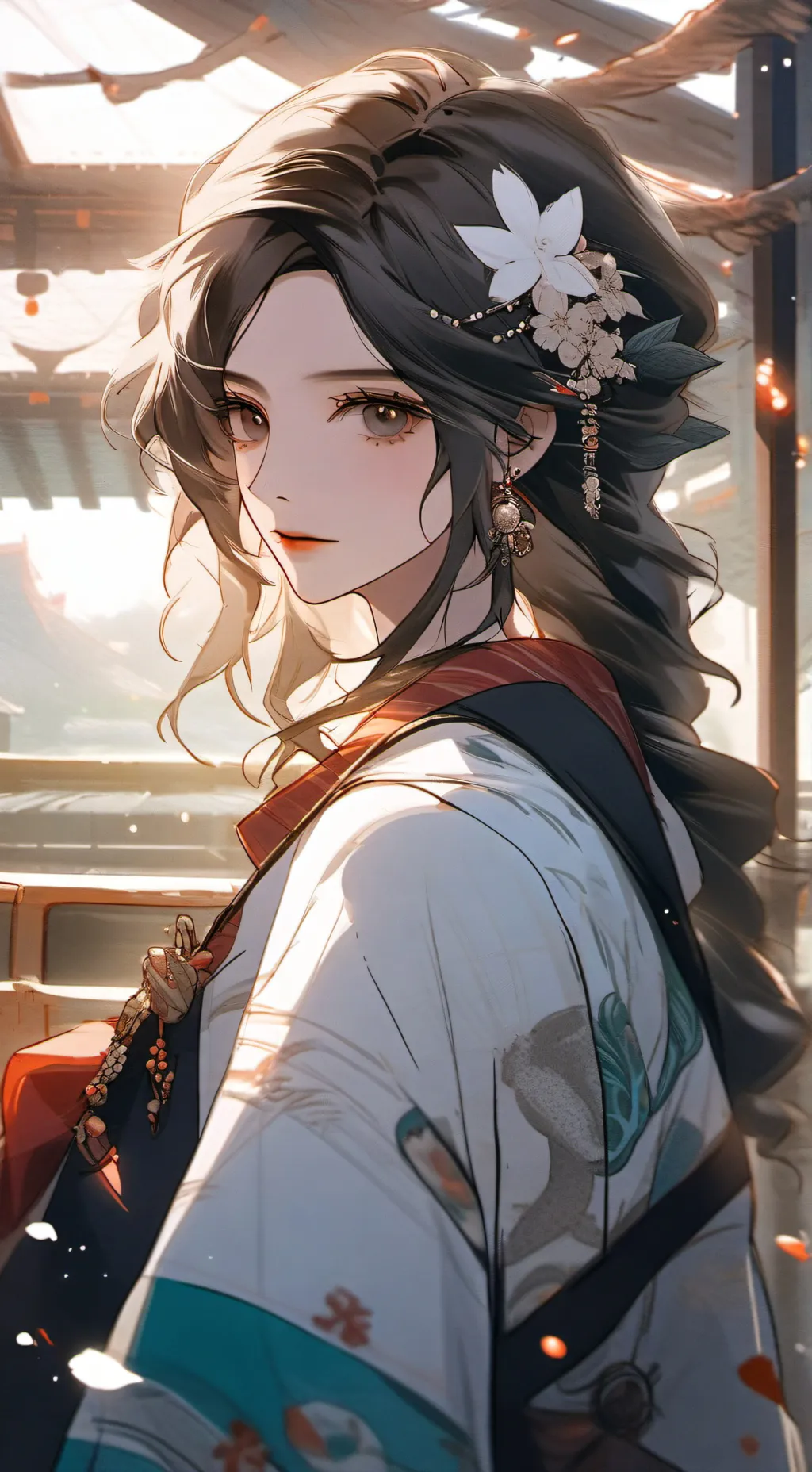 ai character: alleya background