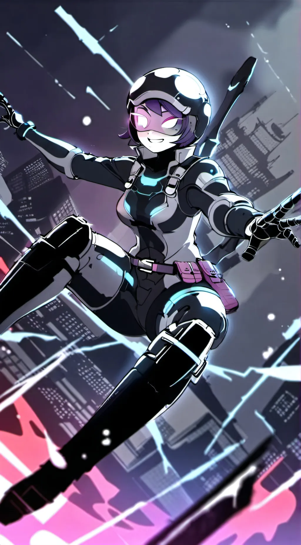 ai character: узи background