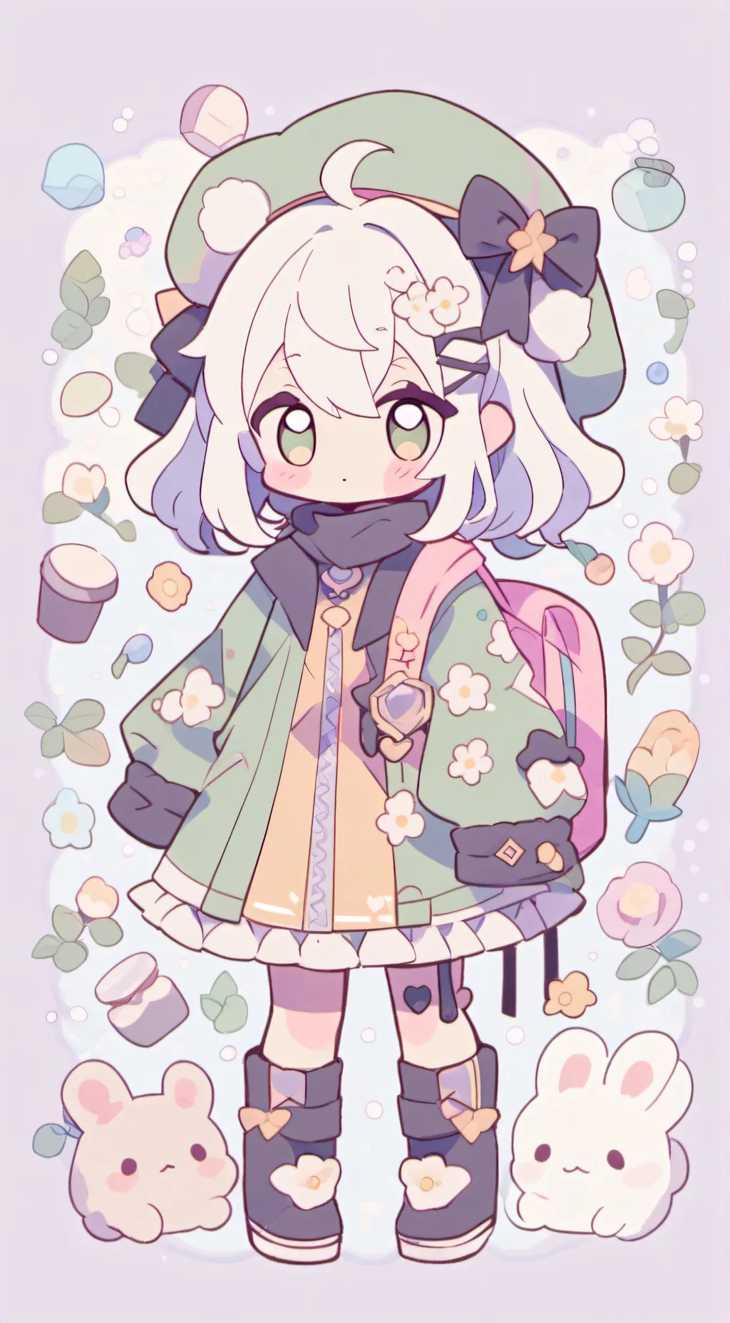 ai character: Эмили background