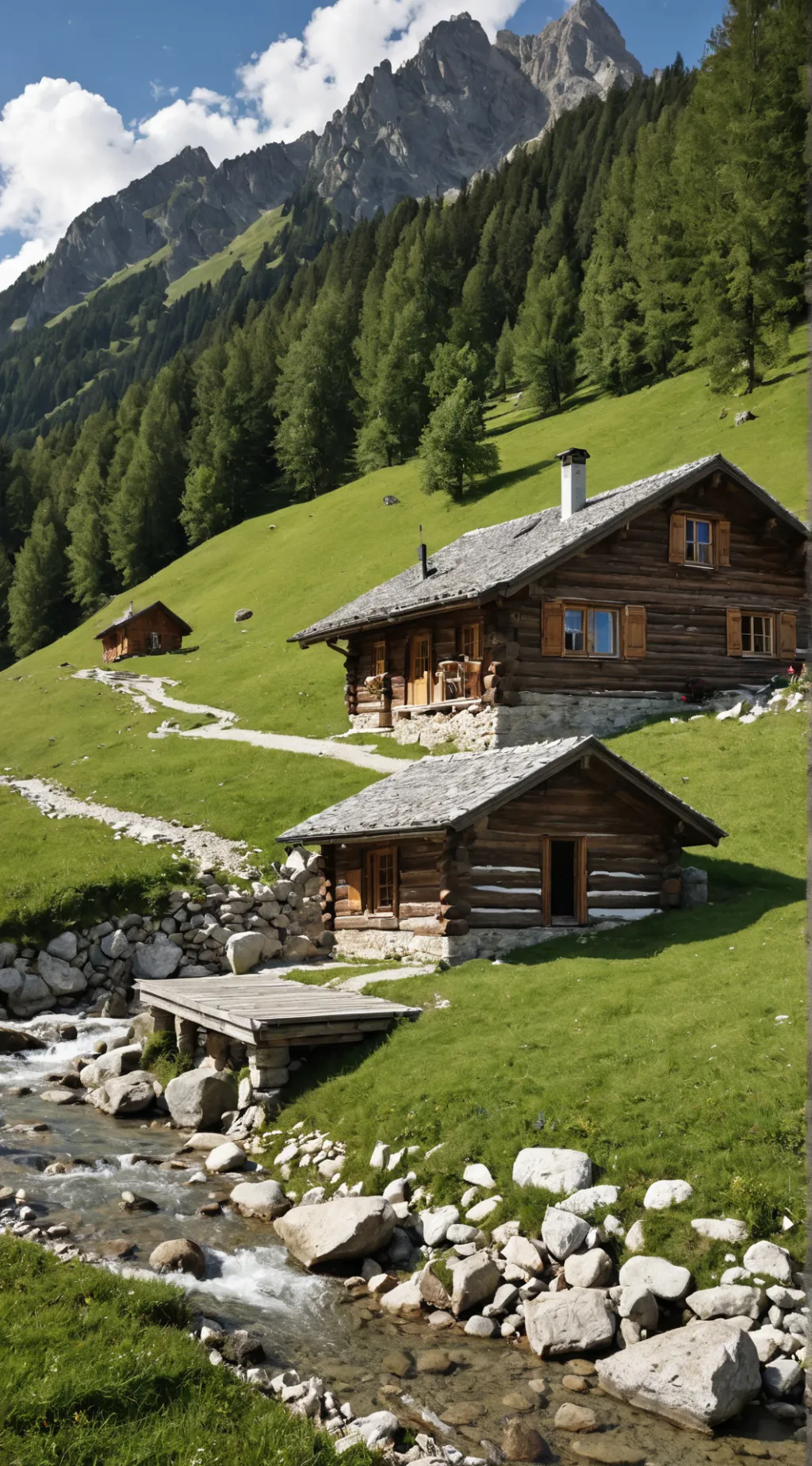 ai character: camping background