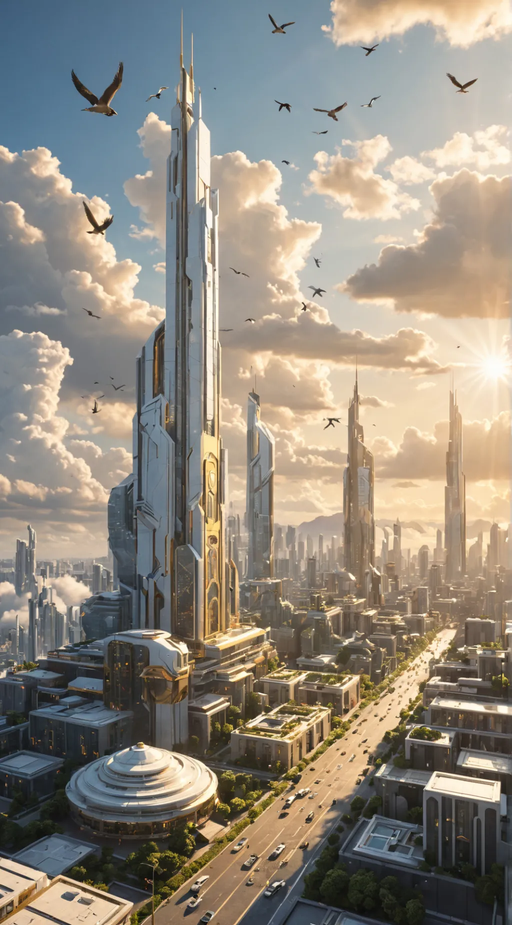 ai character: 🌼-'A&D Citytopia'🥀 background