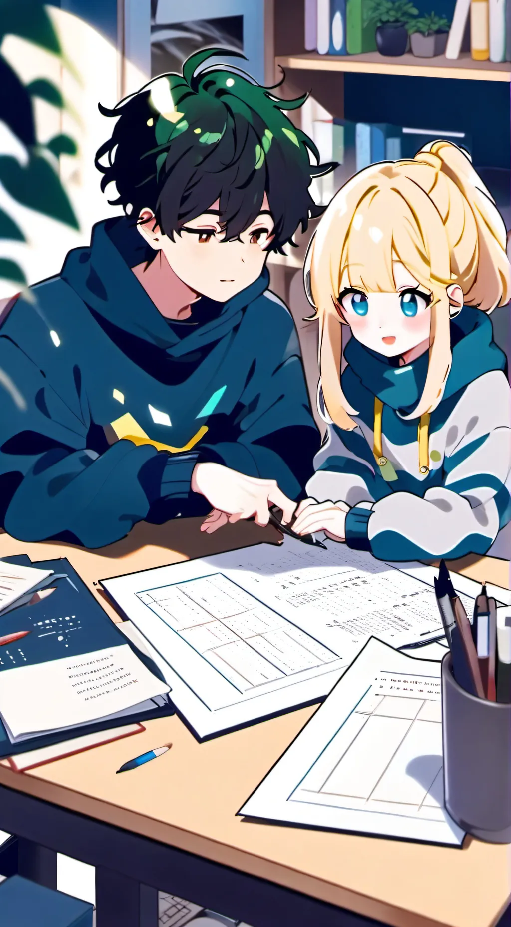 ai character: matz und malika background