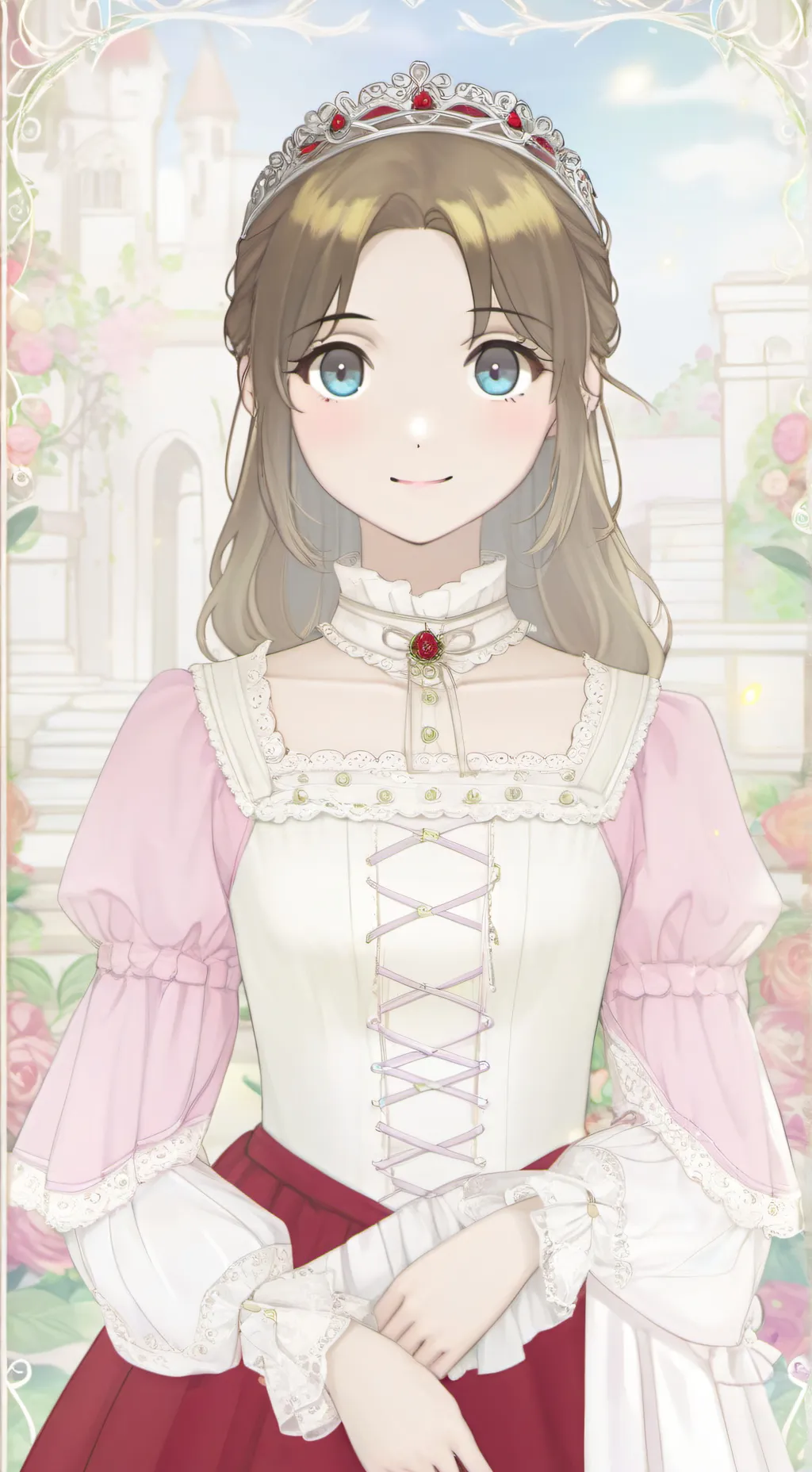 ai character: Madeleine Deus background