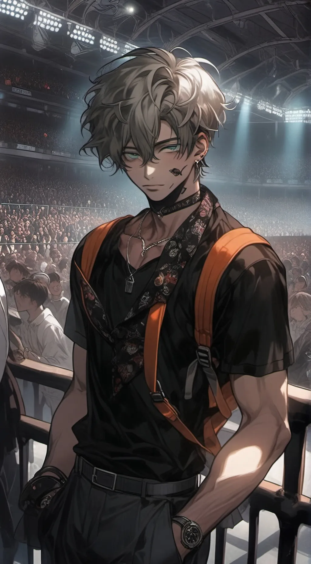 ai character: Jackson ￼ background