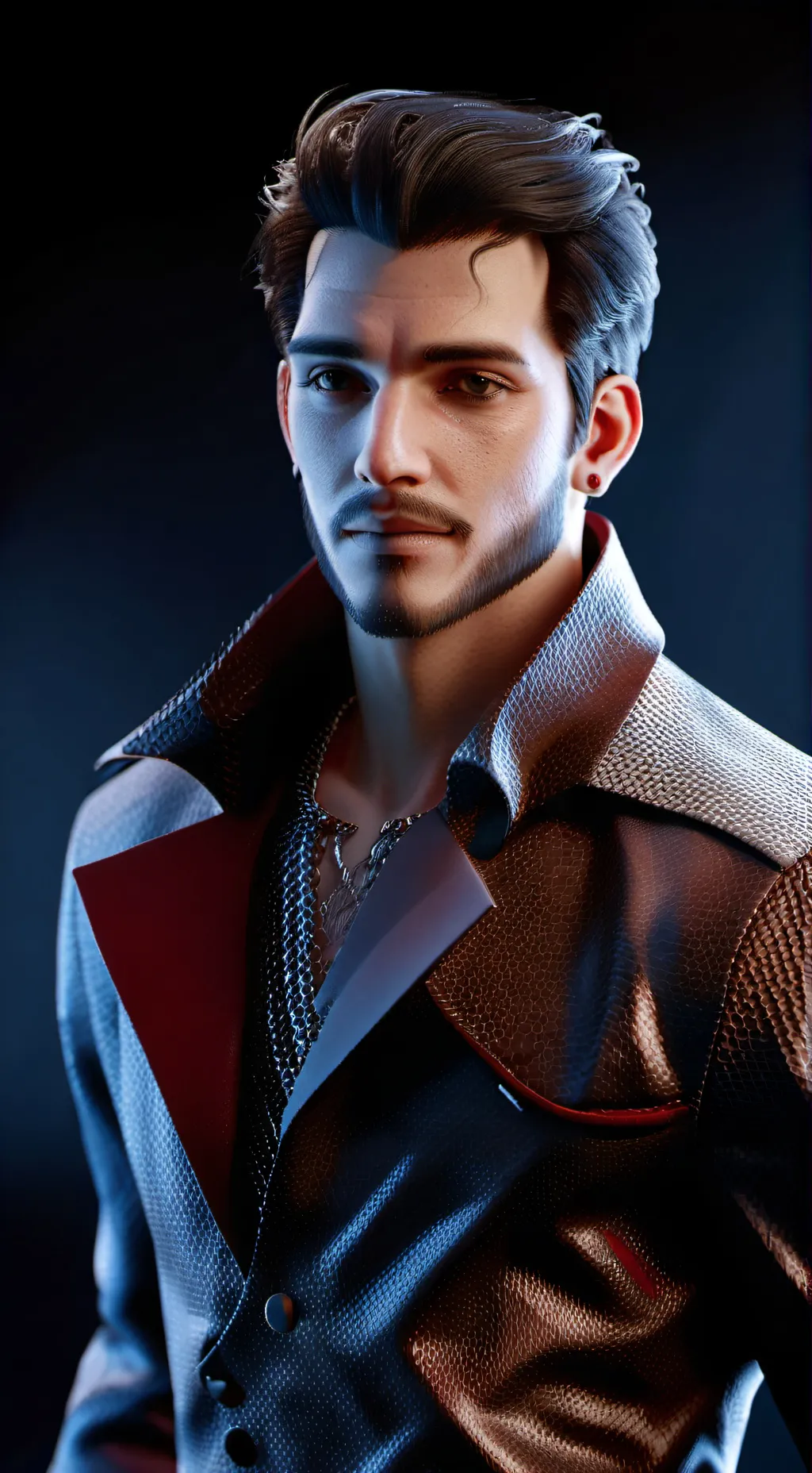 ai character: The back rooms background