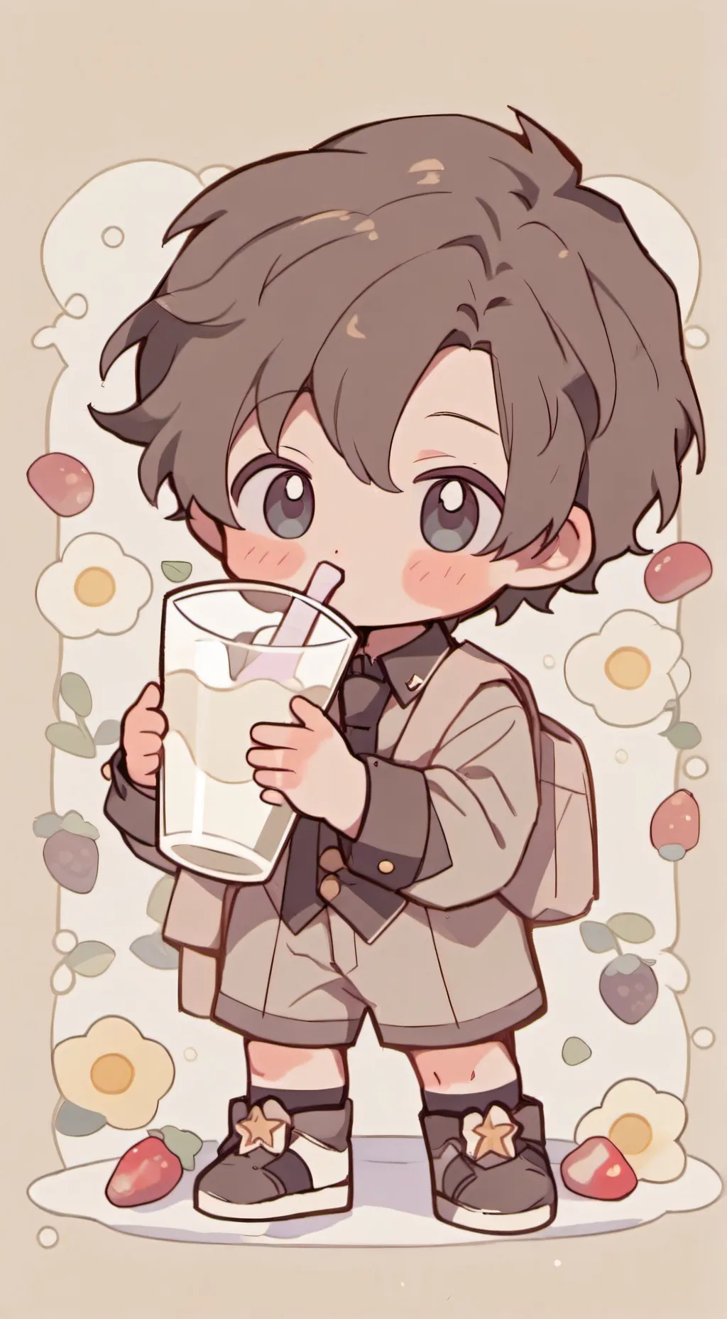 ai character: Baby mike background