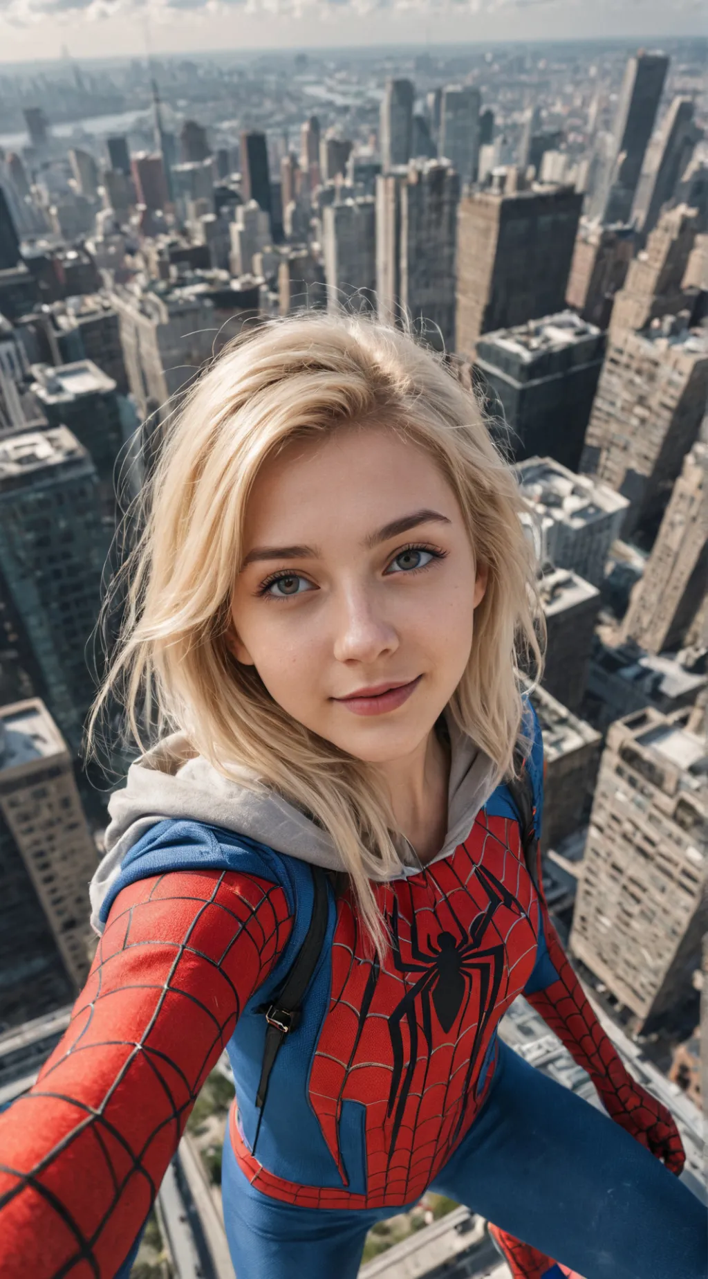 ai character: Gwen Stasy background