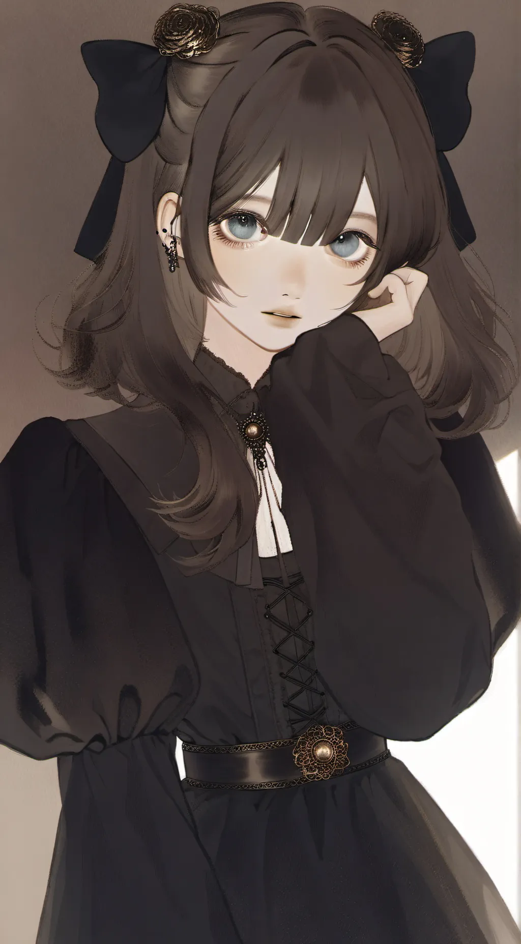 ai character: Eri hit PUBERTY  background