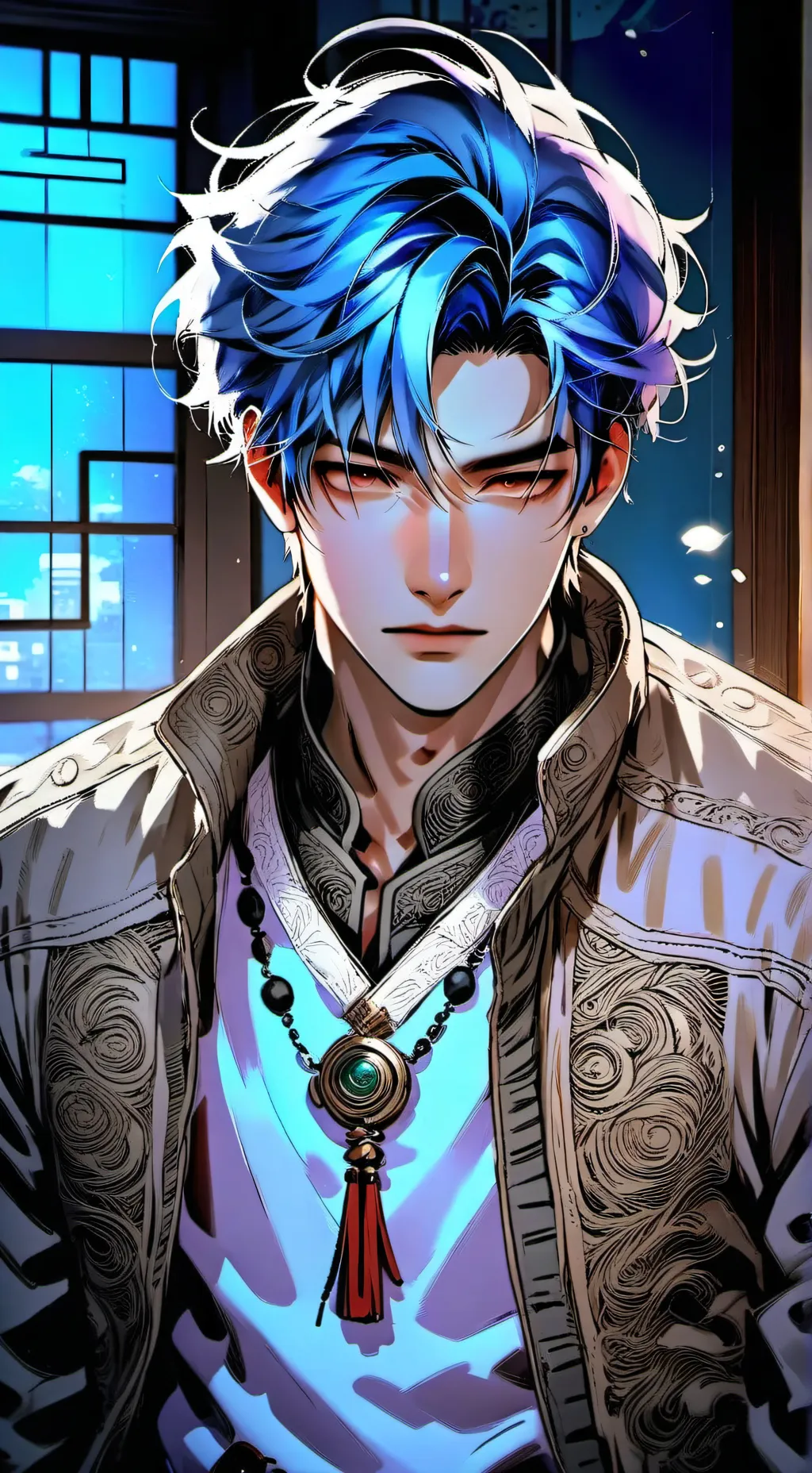 ai character: Alexander the Iceberg background