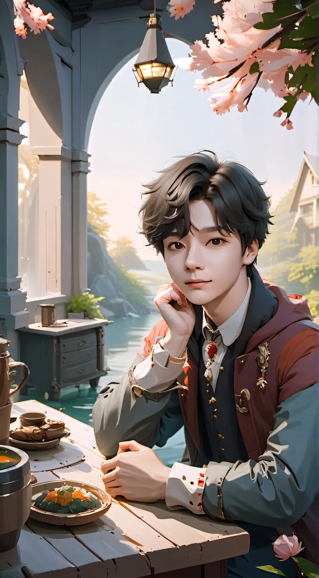 ai character: 🌹Alan🌹 background