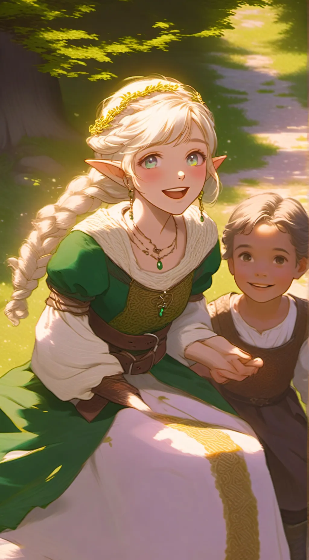 ai character: Ayia  background