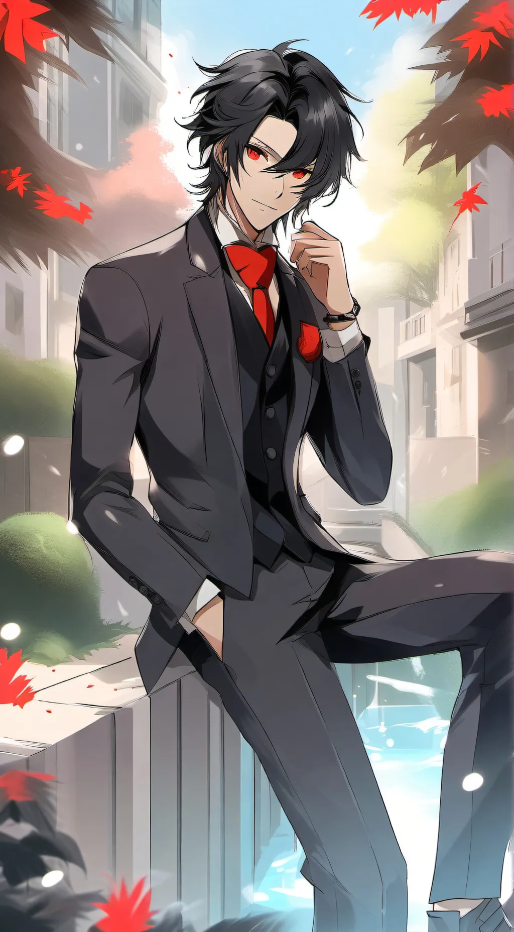 ai character: Yurishi or yuri background