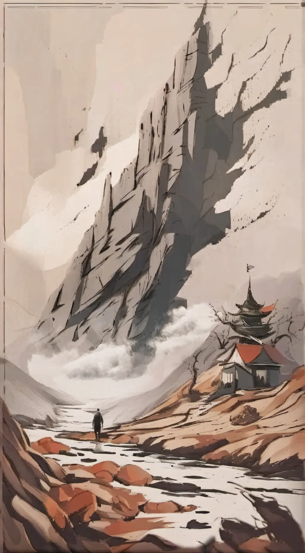 ai character: depress Tohir.... background