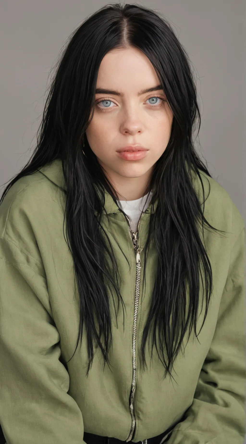 ai character: Billie Eilish (fr) background