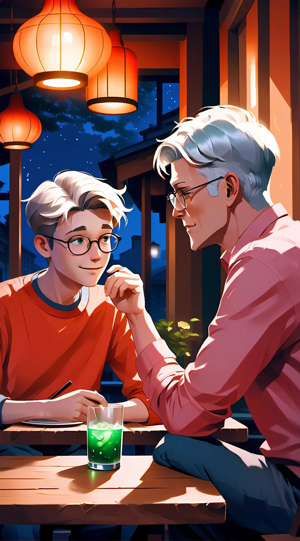 ai character: andrew background