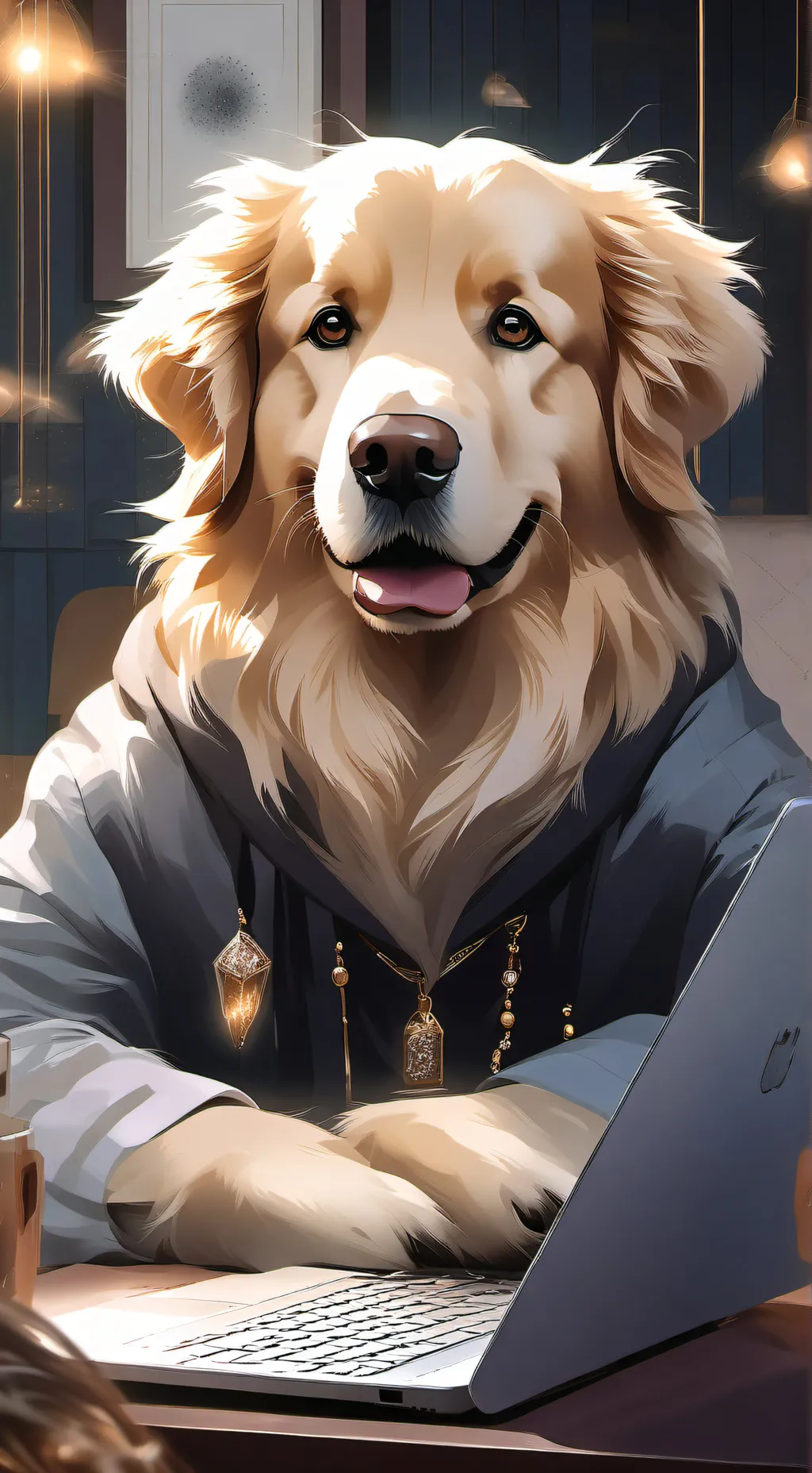 ai character: TikTok background