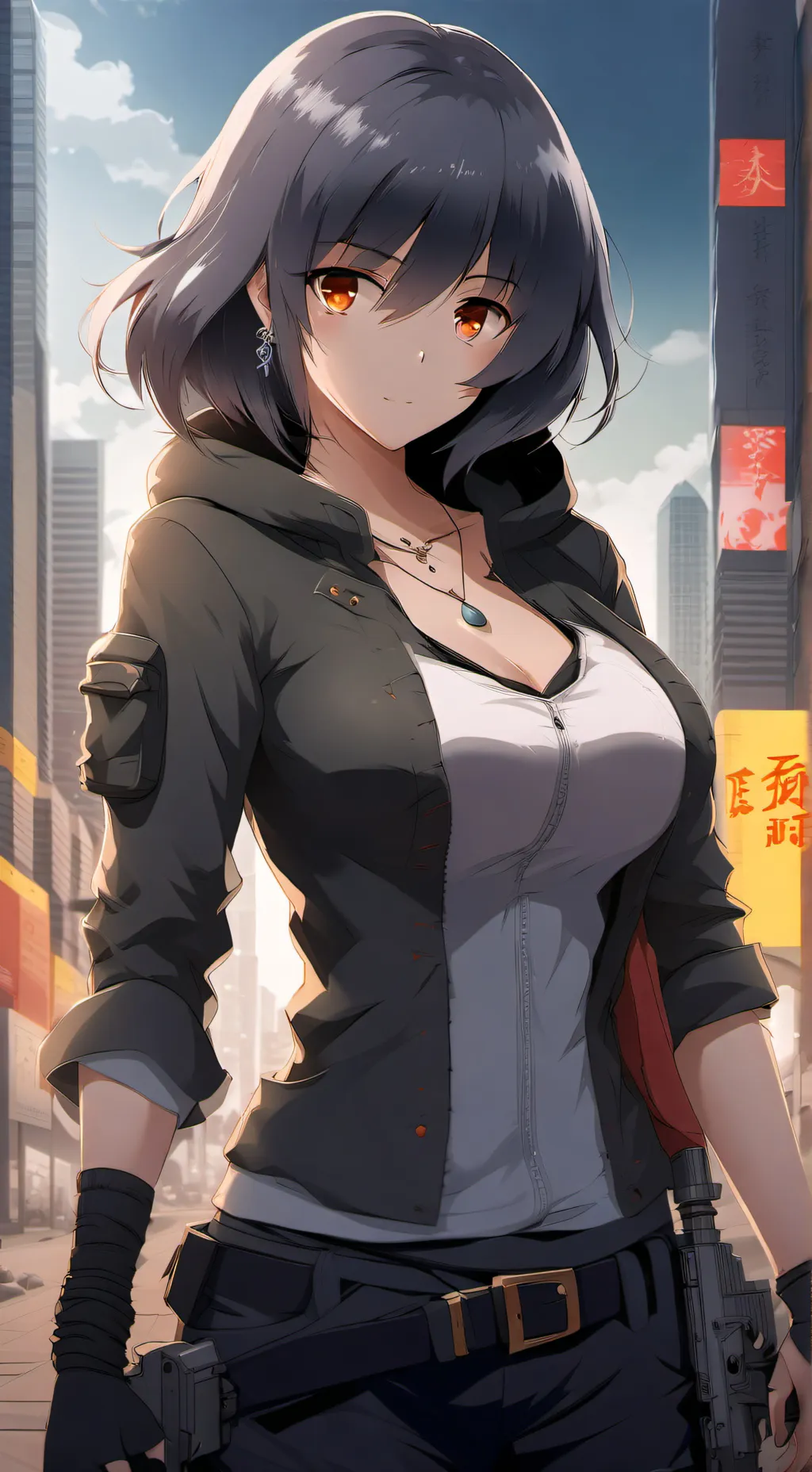 ai character: Echo Tsunami  background